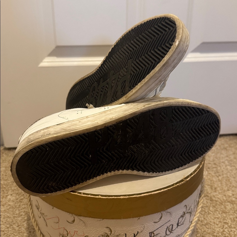 P448 white patent sneakers - Picture 5 of 5